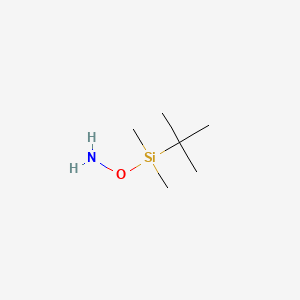 molecular formula C6H17NOSi B1309327 O-(tert-Butyldimethylsilyl)hydroxylamine CAS No. 41879-39-4