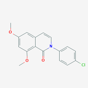 2-(4-Chlorophenyl)-6,8-dimethoxyisoquinolin-1(2H)-one