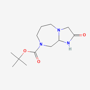 tert-Butyl 2-oxohexahydro-1H-imidazo[1,2-a][1,4]diazepine-8(5H)-carboxylate