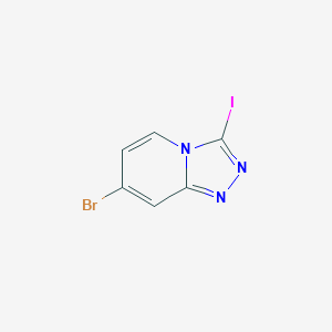 7-Bromo-3-iodo-[1,2,4]triazolo[4,3-a]pyridine