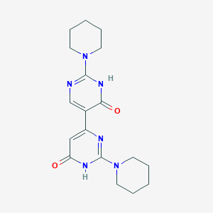 2,2'-Di(piperidin-1-yl)-[4,5'-bipyrimidine]-4',6(1H,3'H)-dione