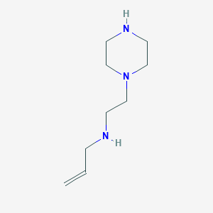 N-(2-(Piperazin-1-yl)ethyl)prop-2-en-1-amine