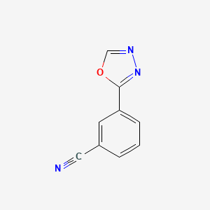 3-(1,3,4-Oxadiazol-2-yl)benzonitrile