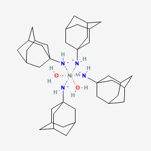 1-Adamantylazanide;nickel(2+);dihydrate