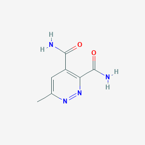 6-Methylpyridazine-3,4-dicarboxamide