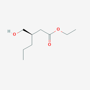 (R)-Ethyl 3-(hydroxymethyl)hexanoate