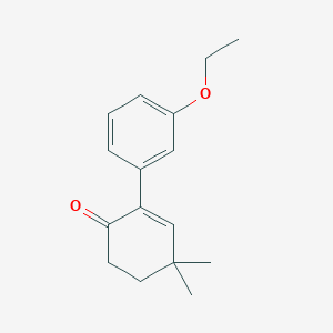 3'-Ethoxy-5,5-dimethyl-4,5-dihydro-[1,1'-biphenyl]-2(3H)-one