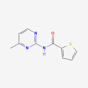 N-(4-methylpyrimidin-2-yl)thiophene-2-carboxamide