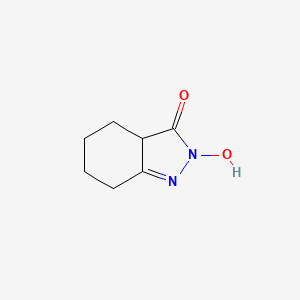 2-Hydroxy-4,5,6,7-tetrahydro-2H-indazol-3(3aH)-one