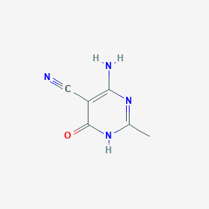 4-Amino-2-methyl-6-oxo-1,6-dihydropyrimidine-5-carbonitrile