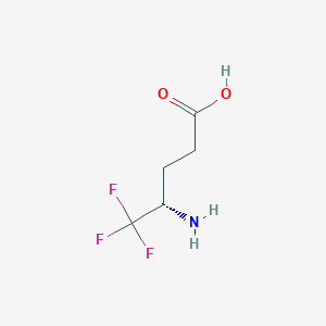 (S)-4-Amino-5,5,5-trifluoropentanoic acid