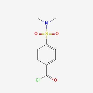 molecular formula C9H10ClNO3S B1309415 4-二甲基氨磺酰基-苯甲酰氯 CAS No. 29171-70-8