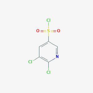 molecular formula C5H2Cl3NO2S B1309417 5,6-二氯吡啶-3-磺酰氯 CAS No. 98121-40-5