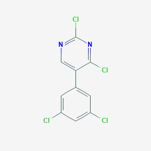 2,4-Dichloro-5-(3,5-dichlorophenyl)pyrimidine