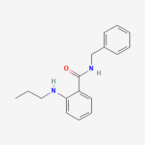 molecular formula C17H20N2O B13094359 N-Benzyl-2-(propylamino)benzamide 