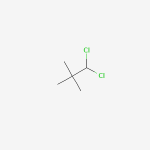 molecular formula C5H10Cl2 B13094440 1,1-Dichloro-2,2-dimethylpropane CAS No. 29559-54-4