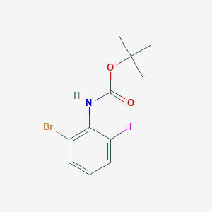 Tert-butyl (2-bromo-6-iodophenyl)carbamate