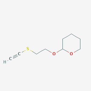 2H-Pyran, 2-[2-(ethynylthio)ethoxy]tetrahydro-