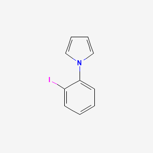 molecular formula C10H8IN B1309459 1-(2-Iodophenyl)-1H-pyrrole CAS No. 157017-41-9