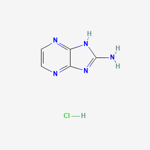 1H-Imidazo[4,5-b]pyrazin-2-amine hydrochloride