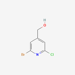 (2-Bromo-6-chloropyridin-4-yl)methanol