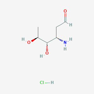 L-lyxo-Hexose, 3-amino-2,3,6-trideoxy-, hydrochloride