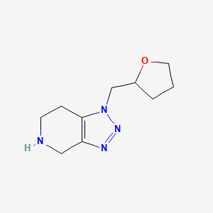 1-((Tetrahydrofuran-2-yl)methyl)-4,5,6,7-tetrahydro-1H-[1,2,3]triazolo[4,5-c]pyridine