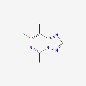 5,7,8-Trimethyl-[1,2,4]triazolo[1,5-c]pyrimidine