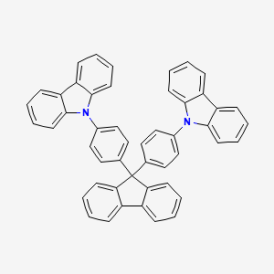 9,9'-((9H-Fluorene-9,9-diyl)bis(4,1-phenylene))bis(9H-carbazole)