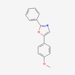 5-(4-Methoxyphenyl)-2-phenyloxazole