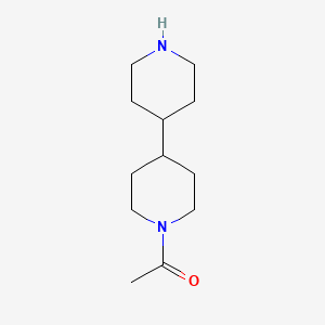 molecular formula C12H22N2O B1309517 1-乙酰基-4,4'-联哌啶 CAS No. 674774-74-4