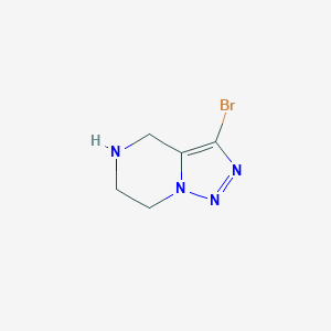 3-Bromo-4,5,6,7-tetrahydro-[1,2,3]triazolo[1,5-a]pyrazine