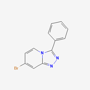 7-Bromo-3-phenyl-[1,2,4]triazolo[4,3-a]pyridine