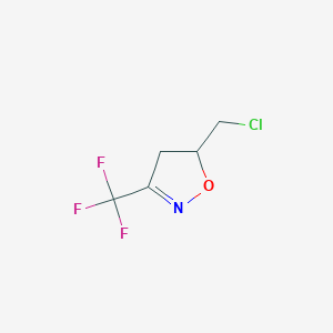 5-(Chloromethyl)-3-(trifluoromethyl)-4,5-dihydroisoxazole