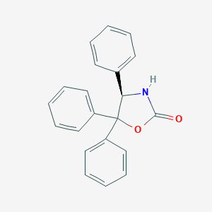 molecular formula C21H17NO2 B130953 (R)-4,5,5-Triphenyloxazolidin-2-one CAS No. 156481-74-2