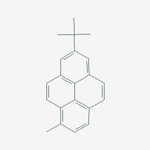 molecular formula C21H20 B130954 7-叔丁基-1-甲基芘 CAS No. 155386-57-5
