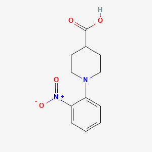 molecular formula C12H14N2O4 B1309541 1-(2-nitrophenyl)piperidine-4-carboxylic Acid CAS No. 438192-02-0
