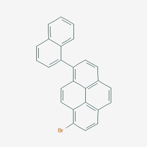 1-Bromo-8-(naphthalen-1-yl)pyrene