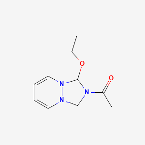 1-(1-ethoxy-1H-[1,2,4]triazolo[1,2-a]pyridazin-2(3H)-yl)ethanone