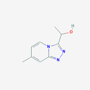 1-(7-Methyl-[1,2,4]triazolo[4,3-a]pyridin-3-yl)ethanol