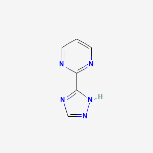 2-(1H-1,2,4-Triazol-3-yl)pyrimidine