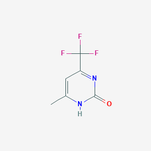 molecular formula C6H5F3N2O B1309557 4-Methyl-6-(trifluoromethyl)pyrimidin-2-ol CAS No. 91606-60-9