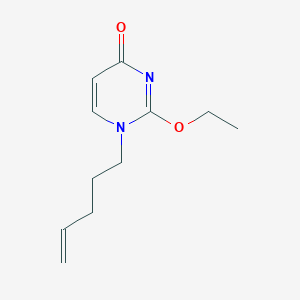 2-Ethoxy-1-(pent-4-en-1-yl)pyrimidin-4(1H)-one