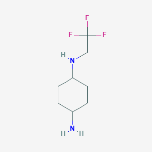 N1-(2,2,2-Trifluoroethyl)cyclohexane-1,4-diamine