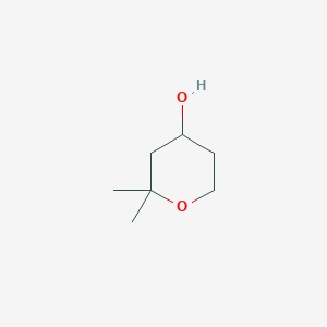 molecular formula C7H14O2 B1309566 2,2-Dimethyloxan-4-ol CAS No. 24945-13-9