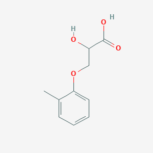 molecular formula C10H12O4 B1309567 2-羟基-3-(2-甲基苯氧基)丙酸 CAS No. 26114-38-5