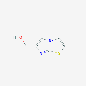 molecular formula C6H6N2OS B1309577 Imidazo[2,1-b]thiazol-6-ylmethanol CAS No. 349480-74-6