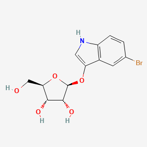 (2S,3R,4S,5R)-2-((5-Bromo-1H-indol-3-yl)oxy)-5-(hydroxymethyl)tetrahydrofuran-3,4-diol