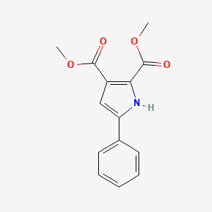 dimethyl 5-phenyl-1H-pyrrole-2,3-dicarboxylate