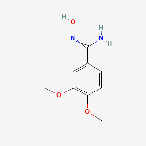 molecular formula C9H12N2O3 B1309587 3,4-Dimethoxybenzamidoxime CAS No. 40312-16-1